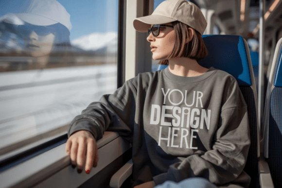 Download Dark Heather Gildan 18000 Sweatshirt Moc - Premium Resources