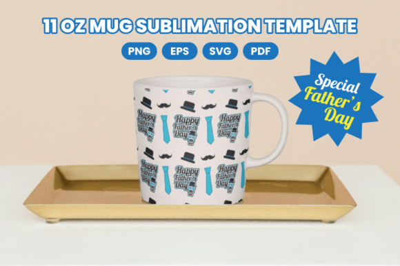 Download Fathers Day 11 Oz Mug Template - Mug template Collection