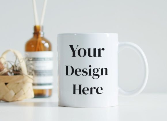 Download White Coffee Mug Mockup PSD Smart Object - Mug mockup psd smart object Collection