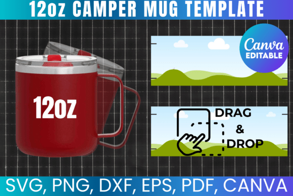 Download Camper Mug Template - Mug template Collection