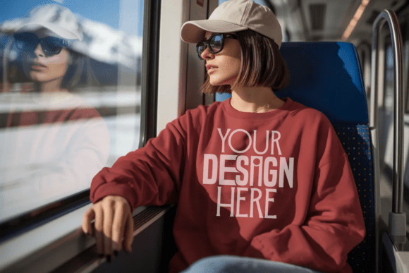 Download Cardinal Red Gildan 18000 Sweatshirt Moc - Premium Resources